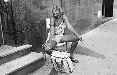 Homeless : Street Life : New York : Personal Photo Projects : Photos : Richard Moore : Photographer